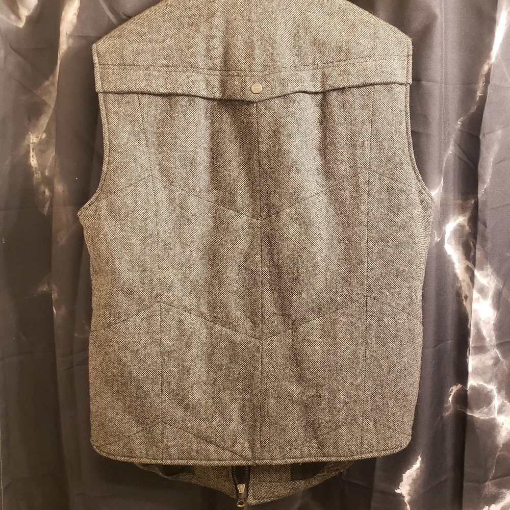 Wool blend down vest , prototype. - Picture 2 of 2